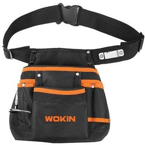 BORSA CARPENTIERE 11 TASCHE 906513 WOKIN - NYLON + CINTA CM 29X22 - 1 pezzo