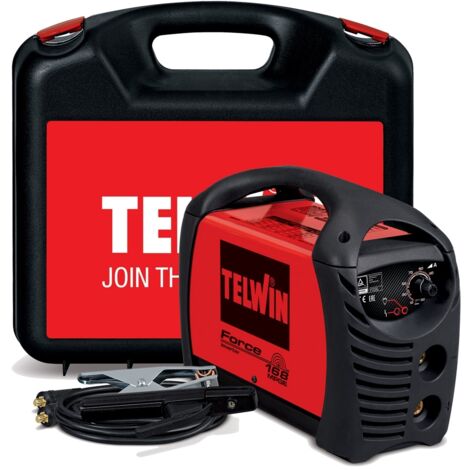 Saldatrice inverter Telwin Force MPGE 168 816211 - Rosso
