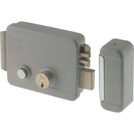 SERRATURA CANCELLO APPLICARE ELETTRICA 68880 YALE - VERN C.TONDO FISSO M2+SCR+PULS+TETT E.MM 50 DX - 1 pezzo
