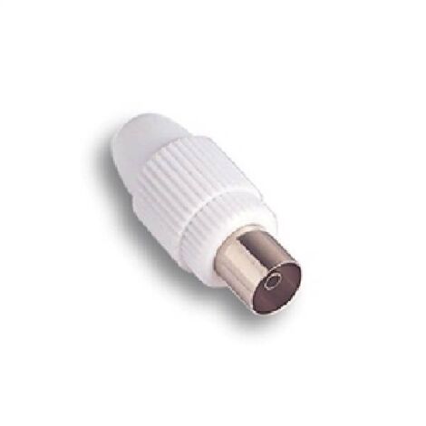 Giungicavo tv spina + presa coassiale mm.9,5 - mm.9,5 37020 - 5 bl (1/3)