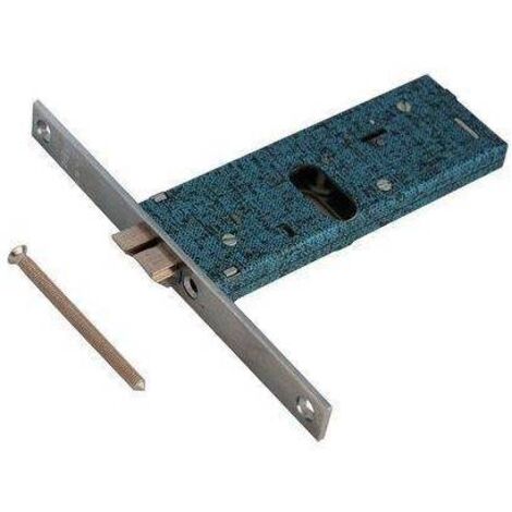 SERRATURA METALLO INFILARE ELETTRICA 399 OMEC - B.Q NICH F.MM 16 F.OVALE+SCR H.MM 44 E.MM 60 DX - 1 pezzo
