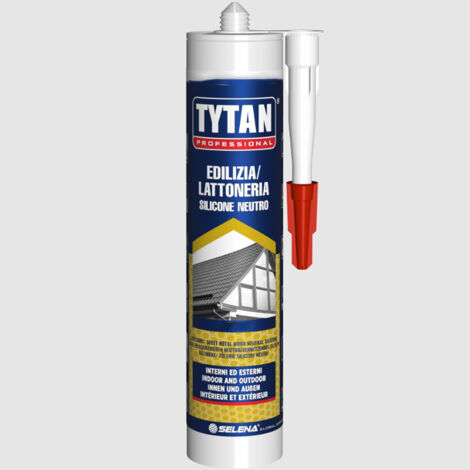 Tytan Silicone neutro Edilizia Lattoneria Serramenti 300 ml Tytan Ral 8004 Rame