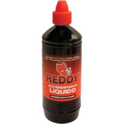 ACCENDIFUOCO LIQUIDO REDDY - ML 750 UTILIZZO EX ART  11 DM 17/05/1995 N. 322 - 12 pezzi