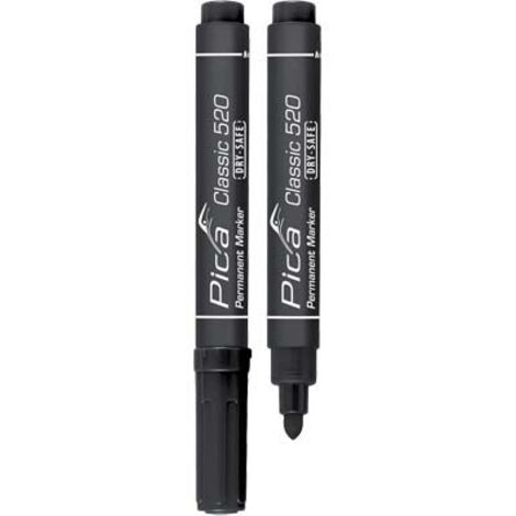 PENNARELLO CLASSIC 520/46 PICA - NERO PUNTA TONDA - 10 pezzi