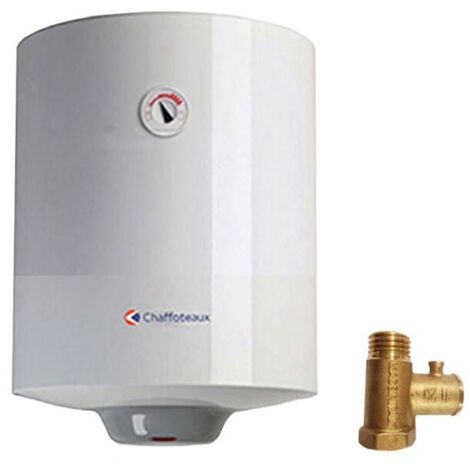 Scaldabagno elettrico a muro verticale CHX EVO 50 litri Chaffoteaux 3201152