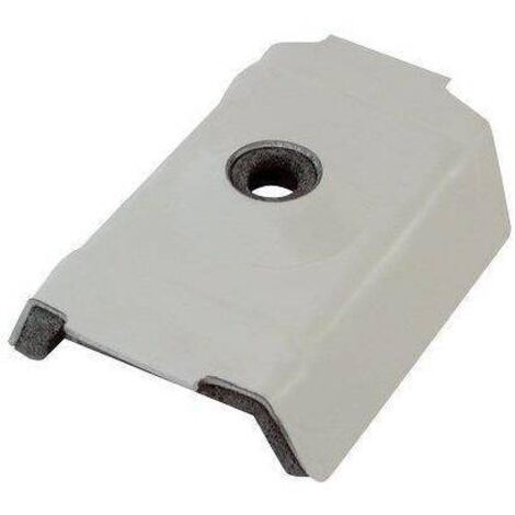 CAPPELLOTTO COPERTURE GRECATE - GRECA MM 19/22 BIANCO/GRIGIO RAL9002 CF=PZ 100 - 1 confezione