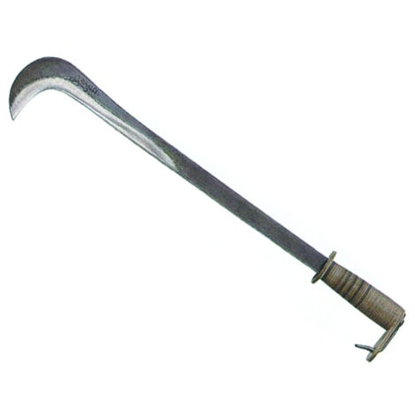 RONCOLA FUNGAIOLA 133 RINALDI - ACCIAIO FORGIATO/CUOIO CM 45 N10 - 1 pezzo