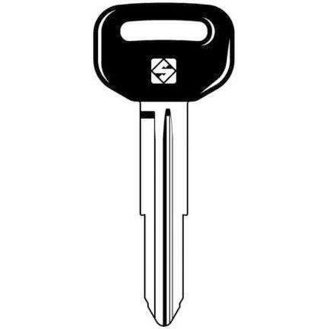 CHIAVE AUTO DAIHATSU DH4RP SILCA - ACCIAIO NICHELATO - 5 pezzi