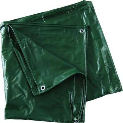 Telone in Pvc Occhiellato Verde EFFE 280Gr/Mq 6x8mt