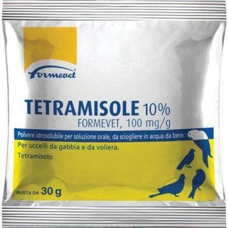 ANTIBIOTICO VOLATILI TETRAMISOLE 10% FORMEVET - GR 30 - 1 pezzo