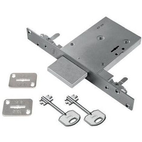 SERRATURA METALLO INFILARE Y8TD101 YALE - B.Q ZINC F.MM 25 DM M4 TRIPL H.MM 82 E.MM 70 KA - 1 pezzo
