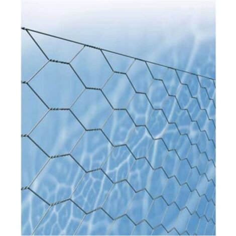 RETE TRIPLA TORSIONE ZINCATA 51/6 STARS - M/N° 51/6 N° 5=MM 1,0 L.MT 50 H.CM 100 - 1 pezzo