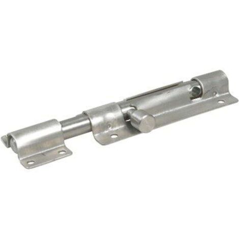 CATENACCIO PORTALUCCHETTO TONDO PESANTE 963 IBFM - ACCIAIO INOX PIASTRA MM 40 CM 10/15 - 2 pezzi