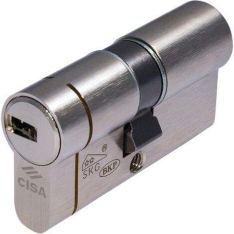 CILINDRO SAGOMATO ASTRAL TEKNO PRO CISA - OTT.NICH.SATIN CHIAVI 5+1 MM 100 40+60 - 1 pezzo