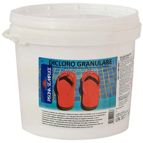 DICLORO X PISCINA GRANULARE LAPI - KG 10 - 1 pezzo