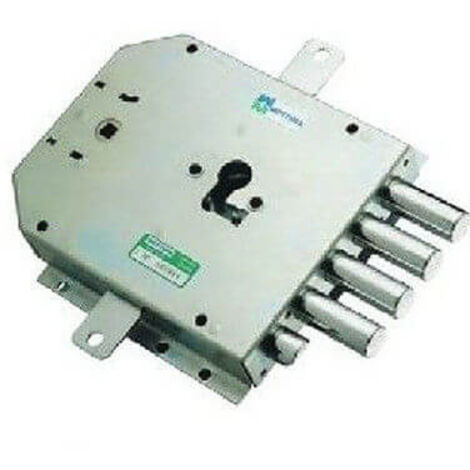 SERRATURA METALLO APPLICARE 85555 MOTTURA - F.SAGOM M2 TRIPL+SCR IP.MM 25 E.MM 60 SX - 1 pezzo