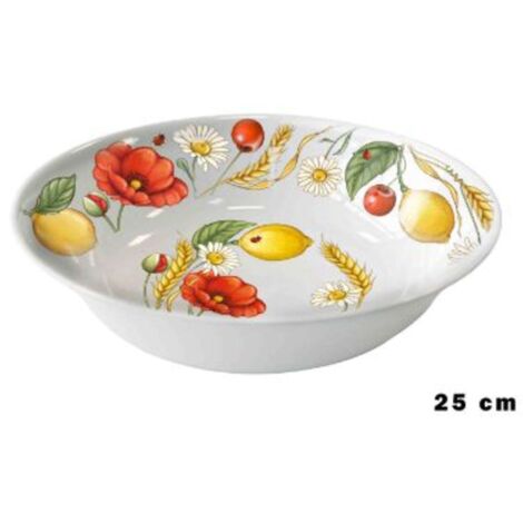 Insalatiera Mel.Papaveri 25Cm 1645-1508