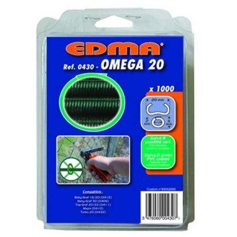 PUNTO LEGARETE EDY - PLASTICATO MM 20 CF=PZ 1000 - 1 confezione