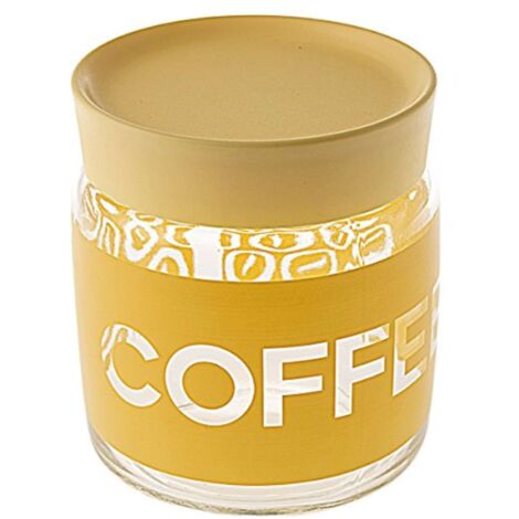 Barattolo In Vetro Da 750ml Con Coperchio In Legno Di Bambù: Perfetto Per Caffè, Pasta, Biscotti E Dispensa!