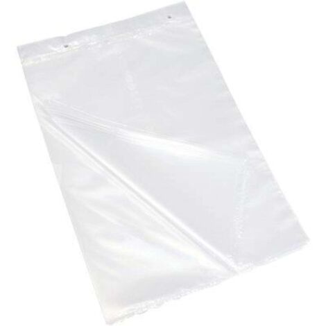 BUSTA NEUTRA A STRAPPO - PEBD + SOFFIETTO CM 15+10X40 CF=KG 10 - 1 confezione