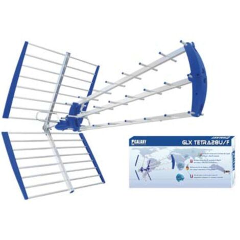 ANTENNA DIGITALE TERRESTRE BANDA UHF GALAXY - ALLUMINIO GUADAGNO DB 16/18  28 ELEMENTI - 1 pezzo