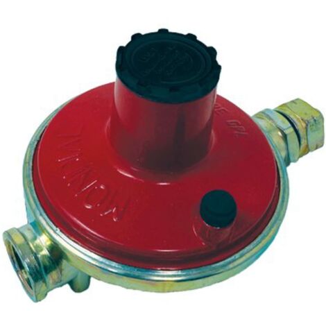 REGOLATORE GAS GPL BP TARATURA VARIABILE INTERNA - KG/H 10 MBAR 30/60 + PORTAGOMMA GPL - 1 pezzo