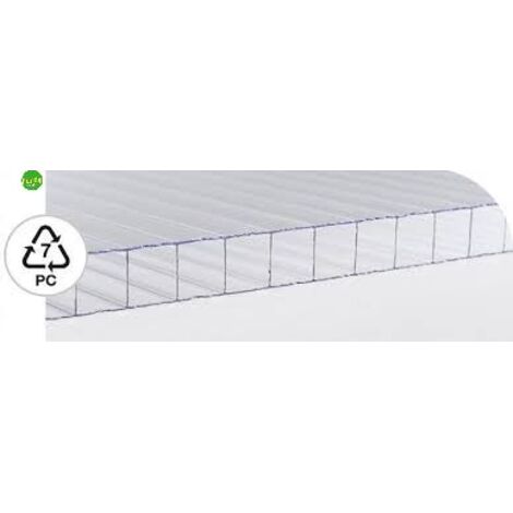 Lastra Polimark policarbonato alveolare 105 x 200 x 1 cm