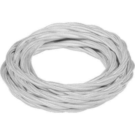 CAVO ELETTRICO MULTIPOLARE COUNTRY FME - RAME/PVC/SETA BIANCO N°XMMQ 3X0,75 CF=MT 10 - 1 confezione
