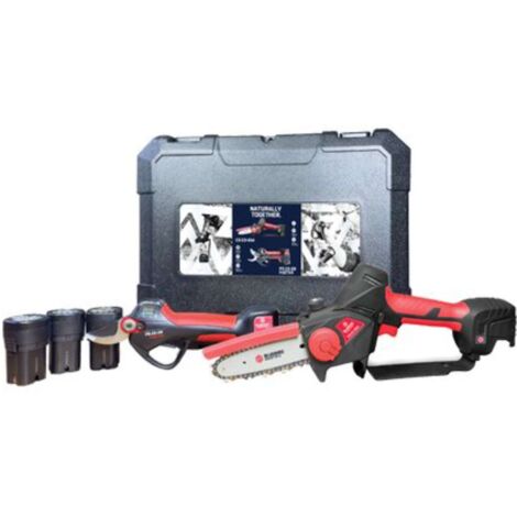 KIT FORBICE PS23-28C + MINI SEGA CS23-05A BLUEBIRD - VOLT 16,8X3 AH 2,5 + VALIGETTA