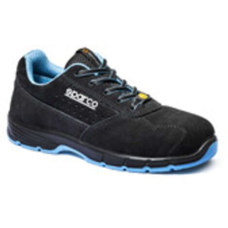 SPARCO SCARPE MORENO S1P NERO/AZZURRO TG 36
