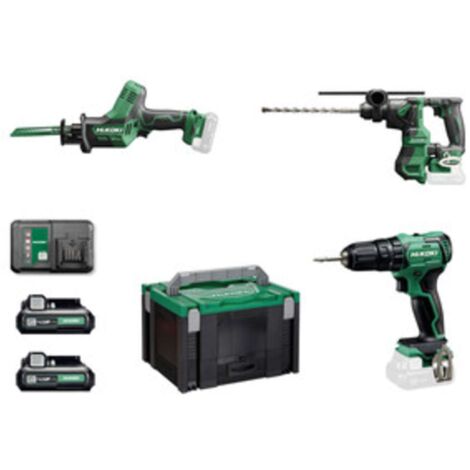 HIKOKI SET TRAPANO+SEGACCIO+TASSEL KC12SKB 12V