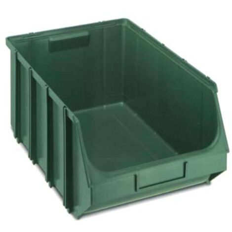 CONTENITORE SOVRAPPONIBILE UNION BOX TERRY - PLASTICA + PORTAETICHETTA E MM 307X500 H.MM 190 - 4 pezzi