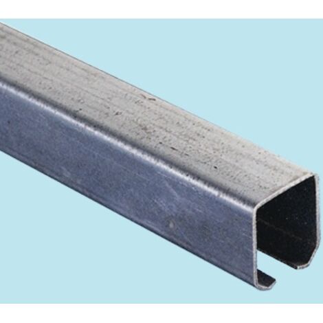 BINARI BINARIO COMUNELLO ZINCATO PER SCORREVOLI FISSI SCORREVOLE 33X34MM 3MT