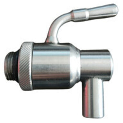 RUBINETTO ANTIGOCCIA INOX 3/8 CON GHIERA - 6 pezzi