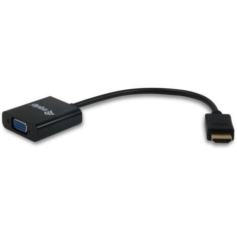 Equip 11903607 cavo e adattatore video HDMI tipo A (Standard) VGA (D-Sub) Nero