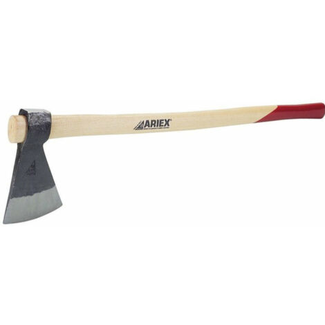 SCURE ASCIA + M.LEGNO ARIEX - ACCIAIO FORGIATO/FAGGIO GR 1500 - 1 pezzo (1/2)