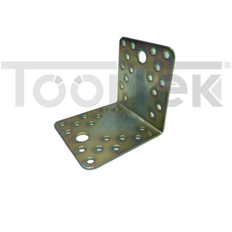 PIASTRA ANGOLARE DI GIUNZIONE LEGNO PIEGATA 85x85x65mm (1/2)