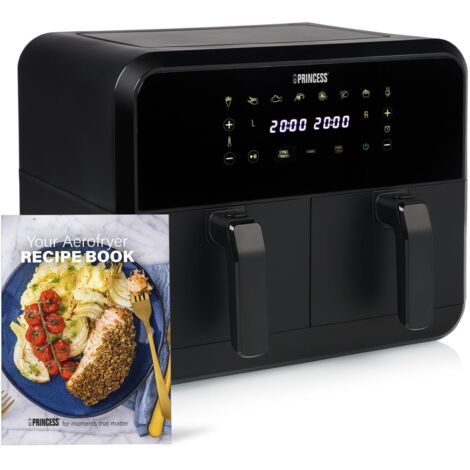FRIGGITRICE ARIA 8LT DIG 2x4LT PRINCESS