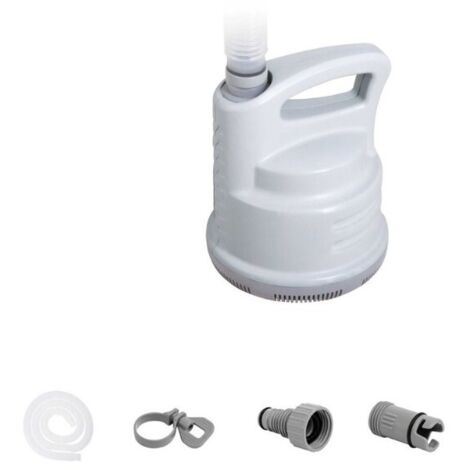 POMPA DI DRENAGGIO 3,028 L7H PER PISCINA BESTWAY -58230 + ADATTATORI