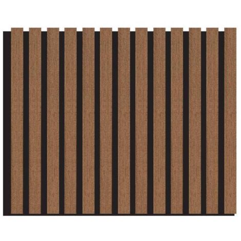 PANNELLO FONOASSORBENTE FLEX TEAK 60X275 CM