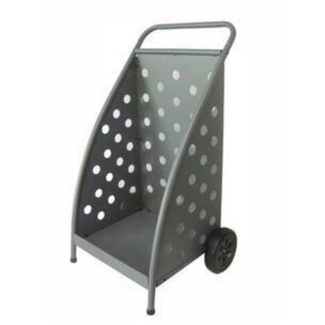 C CARRELLO PORTALEGNA C/RUOTE GRIGIO - 1 pezzo