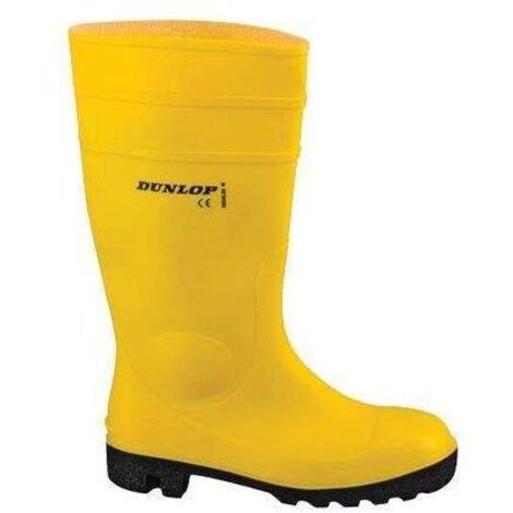STIVALE PVC ANTINFORTUNIO WORK-ITS DUNLOP - GIALLO S5 41 - 1 paia