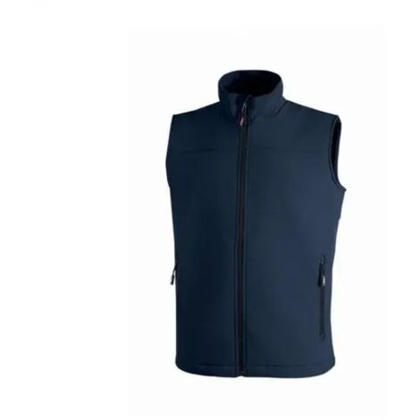 U-Power GILET SOFTSHELL DUBLINO Col. Blu  Mis. M
