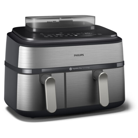 PHILIPS Friggitrice Ad Aria Airfryer Serie 5000 Con Cottura A Vapore 9 Litri