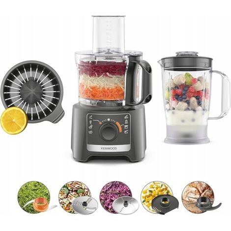 Kenwood MultiPro Compact FDP31.360GY robot da cucina 800 W 2,1 L Grigio