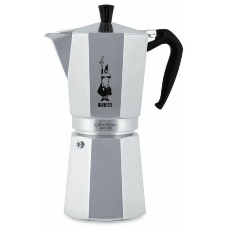Bialetti Moka Express Alluminio, Nero