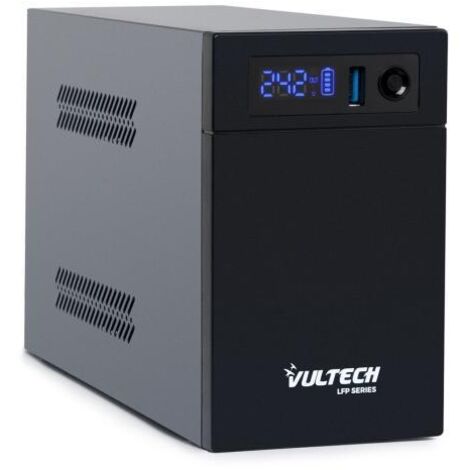 Vultech UPS1000VA-LFP gruppo di continuità (UPS) A linea interattiva 1 kVA 530 W 2 presa (e) AC
