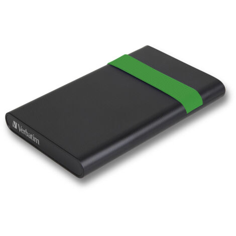 Verbatim 53111 disco rigido esterno 512 GB 5400 Giri/min 2.5" Micro-USB B 2.0/3.2 Gen 1 (3.1 Gen 1) Nero, Verde (1/4)