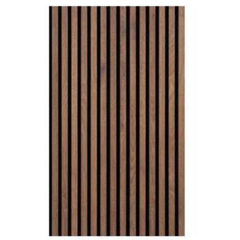 PANNELLO FONOASSORBENTE NOCE CHIARO 60X1,8X280 CM - 2 pezzi