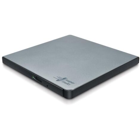 LG/HITACHI MAST. DVD ESTERNO GP57ES40 ULTRASLIM USB2.0 SILVER (1/5)